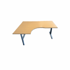 Bureau topic avec retour Steelcase