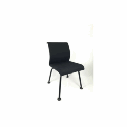 Chaise visiteur noir Qivi Steelcase