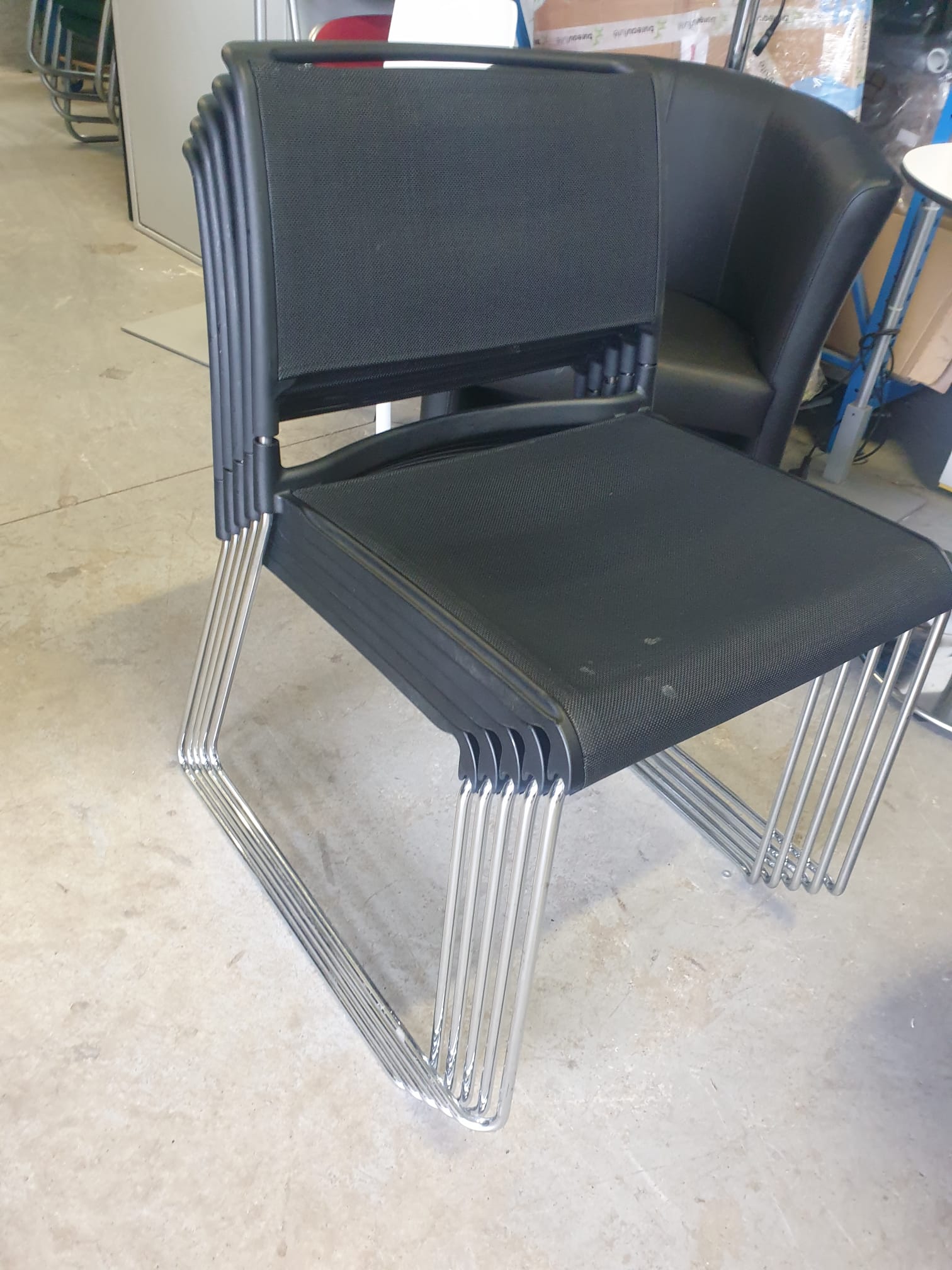 Chaise visiteur Wilkhahn Aline Chaise visiteur Wilkhahn Aline