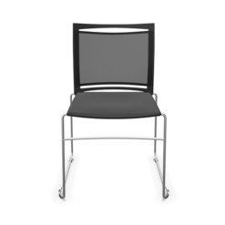 Chaise visiteur piètement traineau JILL