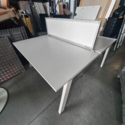 Bureau Bench - L 140 cm - Blanc