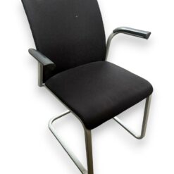 Chaise Visiteur Piètement Luge Reply - Tissu