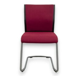Chaise Steelcase Luge Tissu Bordeaux