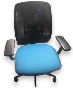 Fauteuil de bureau Flash C II - assise tissu - dossier résille