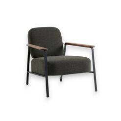 Fauteuil tissu natté chiné, Abraxas - AM.PM