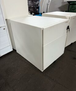 Caisson blanc 2 tiroirs