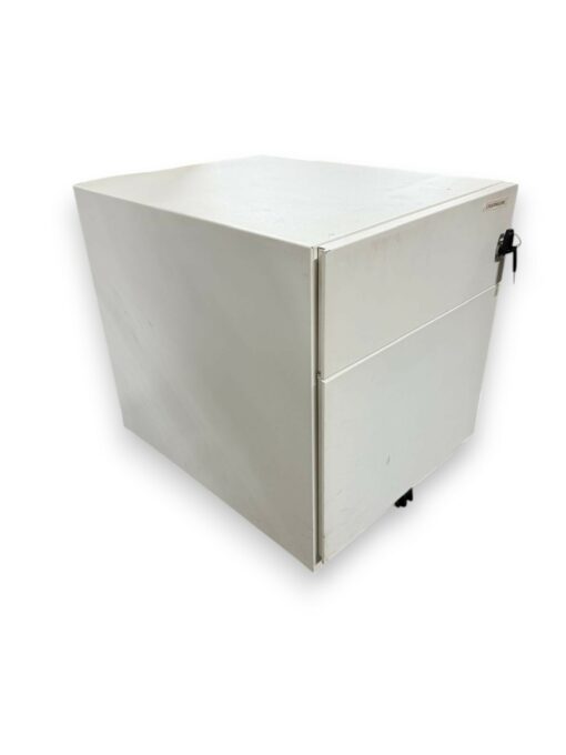 Caisson blanc 2 tiroirs