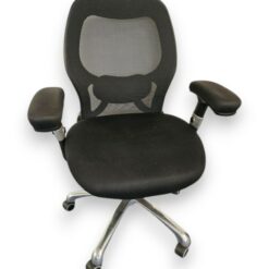 Fauteuil de bureau noir ergonomique