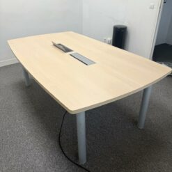 Table de réunion Tonneau Clen – 8 personnes
