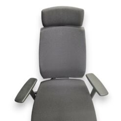 Fauteuil de bureau ergonomique noir avec appui-tête