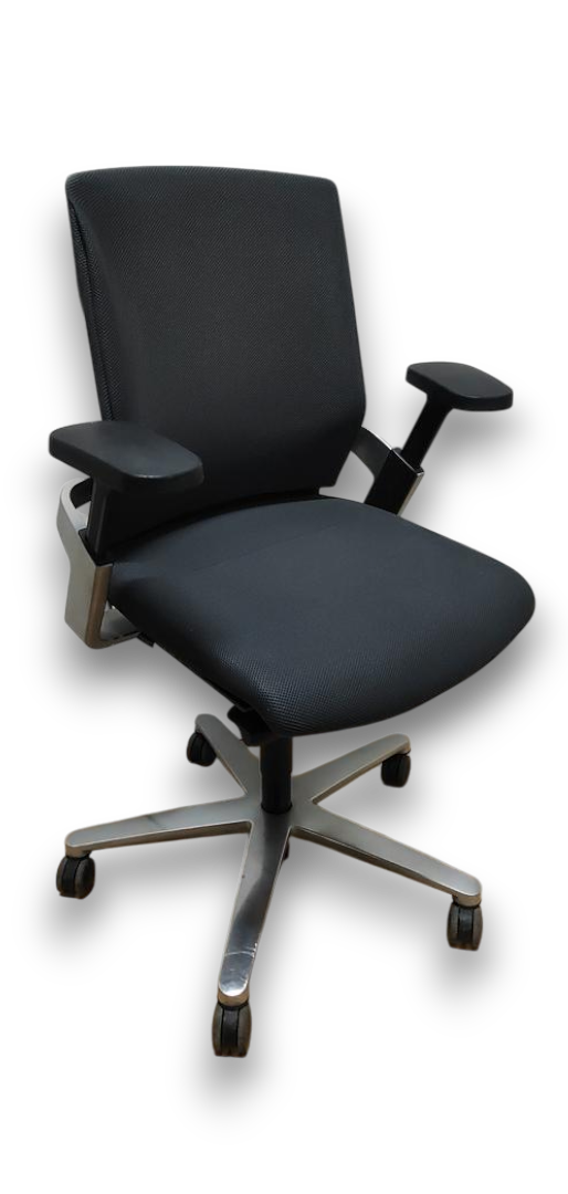 Fauteuil de bureau WILKHAHN – Gris – Structure aluminium Fauteuil de bureau WILKHAHN – Gris – Structure aluminium