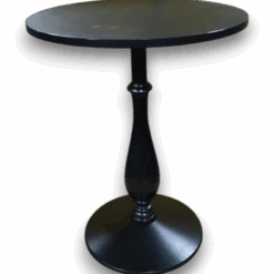 Table ronde Ø60 cm noire