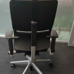 Fauteuil de bureau STEELCASE Please 2 marron avec têtière