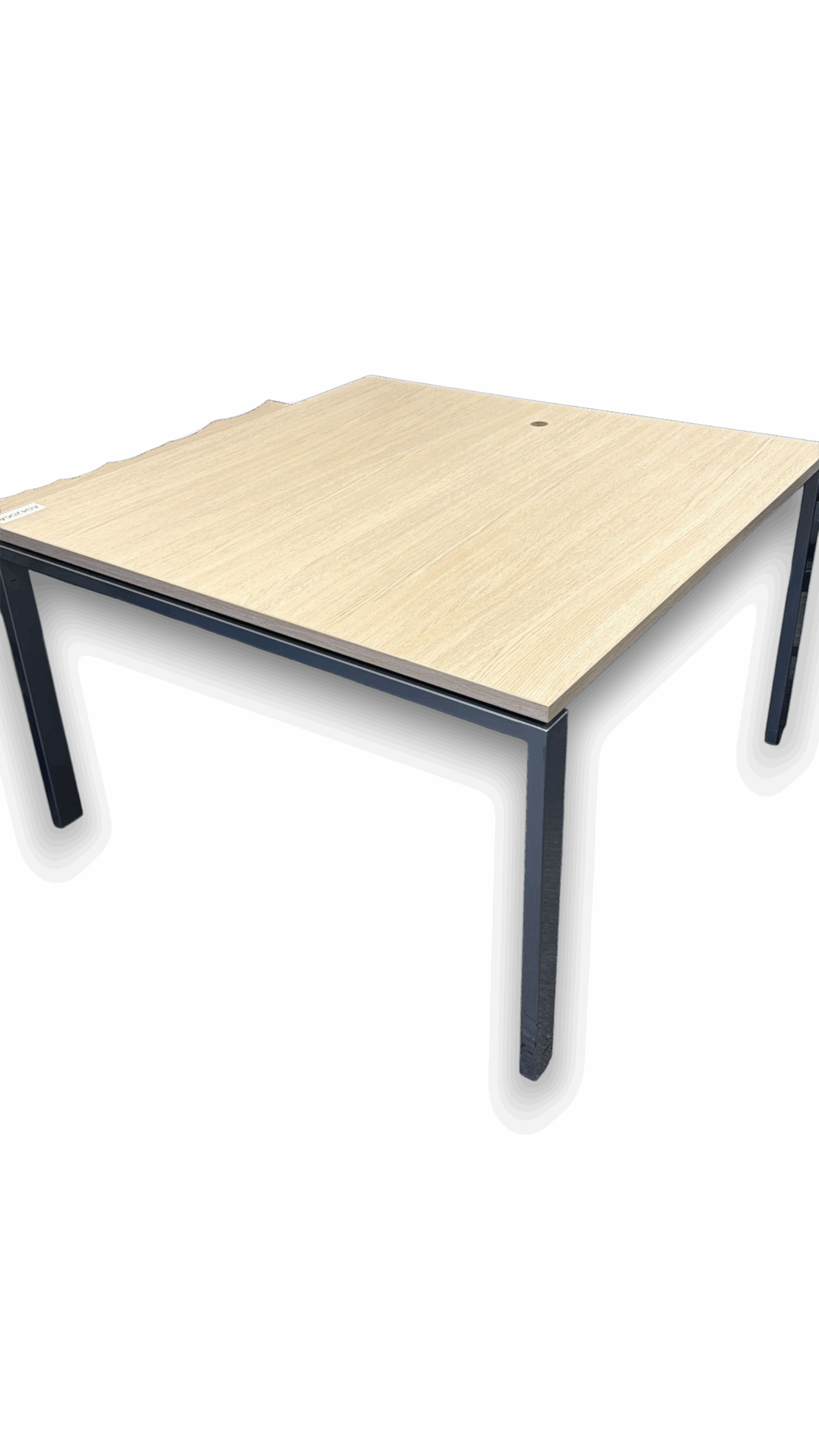 Table de réunion plateau carré Table de réunion plateau carré