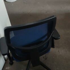 Fauteuil de bureau bleu