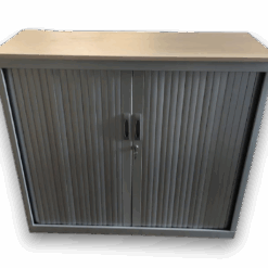 Armoire basse de bureau avec top bois