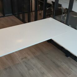 Bureau de manager blanc mat